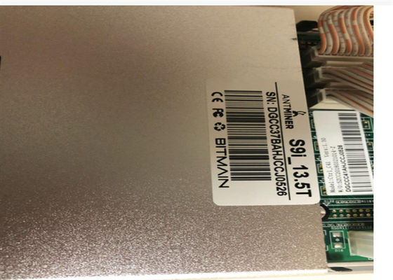 Bitmain Antعامل منجم S9i 13.5 TH / S اسيك Bitعملة عامل منجم المستخدم 1405W