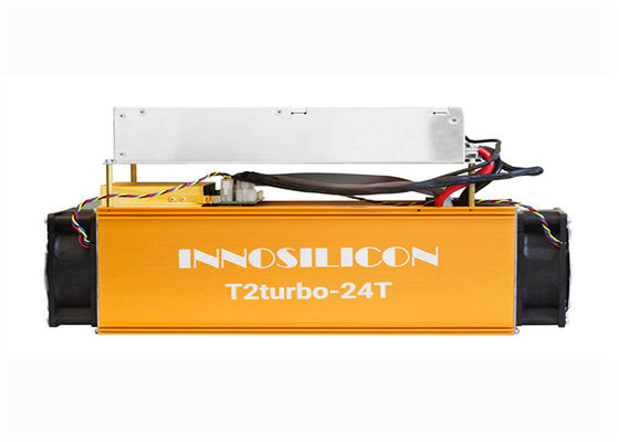 آلة تعدين البيتكوين من Innosilicon T2T عالية Hashrate 24TH / S 1980W