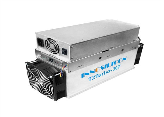 2200 واط Innosilicon T2T 30TH / S عامل منجم يستخدم Bitعملة اسيك التعدين Machine
