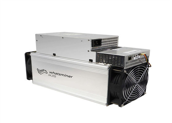 Whatsعامل منجم M21s 50TH / S مستعمل اسيك Bitعملة عامل منجم 3000W 390 × 155 × 240