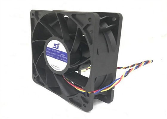 مروحة تبريد محورية عالية السرعة ، SG121238BS 2.7A S7 S9 مراوح تبريد على شكل رف الخادم 250 جرام